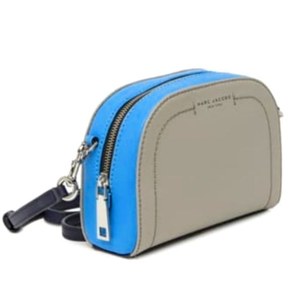NWT MARC JACOBS COLORBLOCK BLUE PLAYBACK BAG - Picture 1 of 12